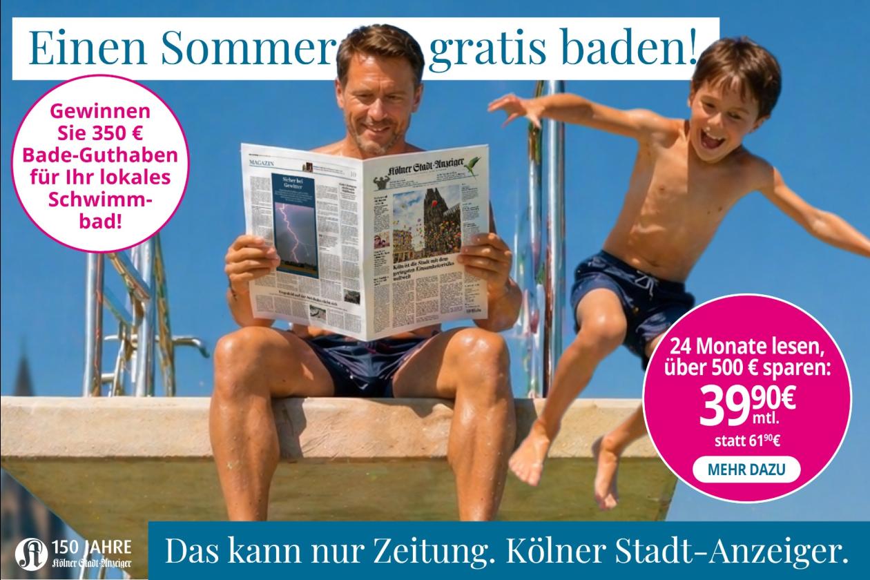 Die Gedruckte Zeitung auch im Sommer genießen