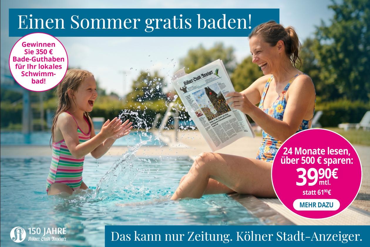 Die Gedruckte Zeitung auch im Sommer genießen