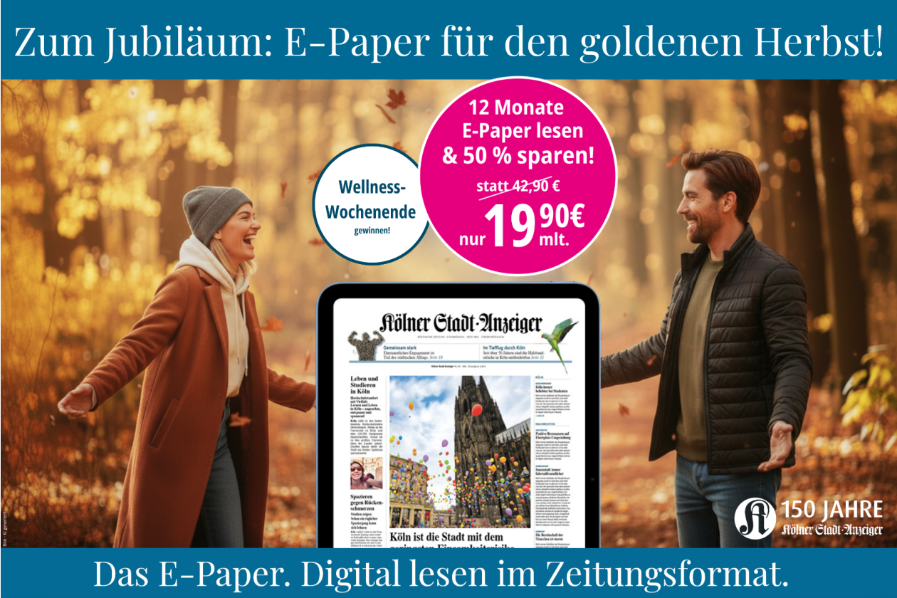 Goldener Jubiläumsherbst – 50% sparen