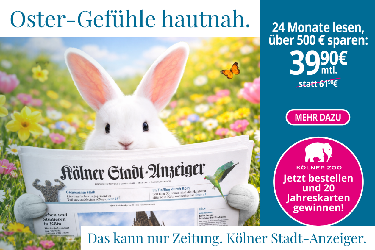 Gedruckter Stadtanzeiger – Ostern zum Aufschlagen und Entdecken