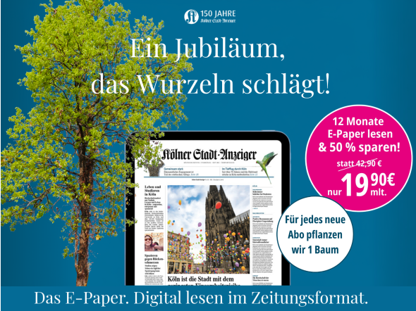 Zum Jubiläum: 50 % sparen & Bäume pflanzen  