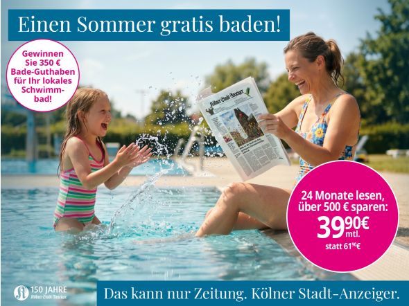 Jeden Morgen frisch gedruckt — auch im Sommer.