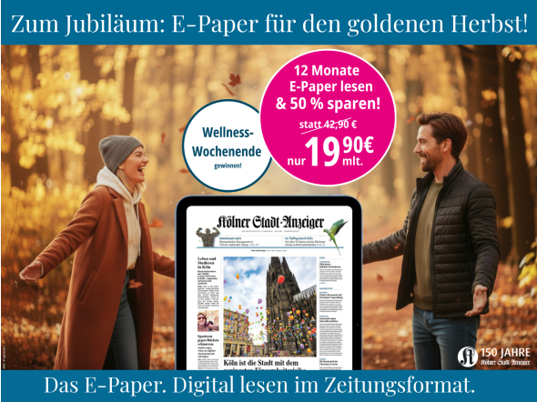 Goldener Jubiläumsherbst – 50% sparen