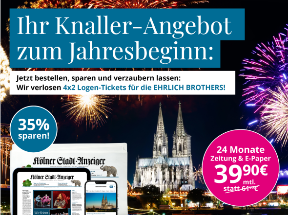 Ins magische Jahr mit der gedruckten Zeitung starten