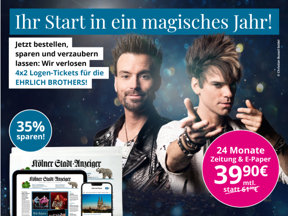 Ins magische Jahr mit der gedruckten Zeitung starten