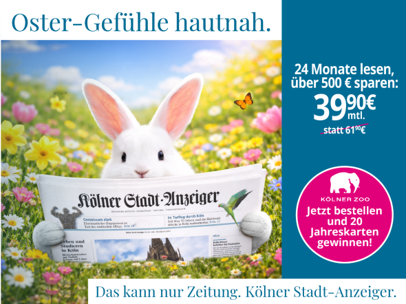 Gedruckter Stadtanzeiger – Ostern zum Aufschlagen und Entdecken.