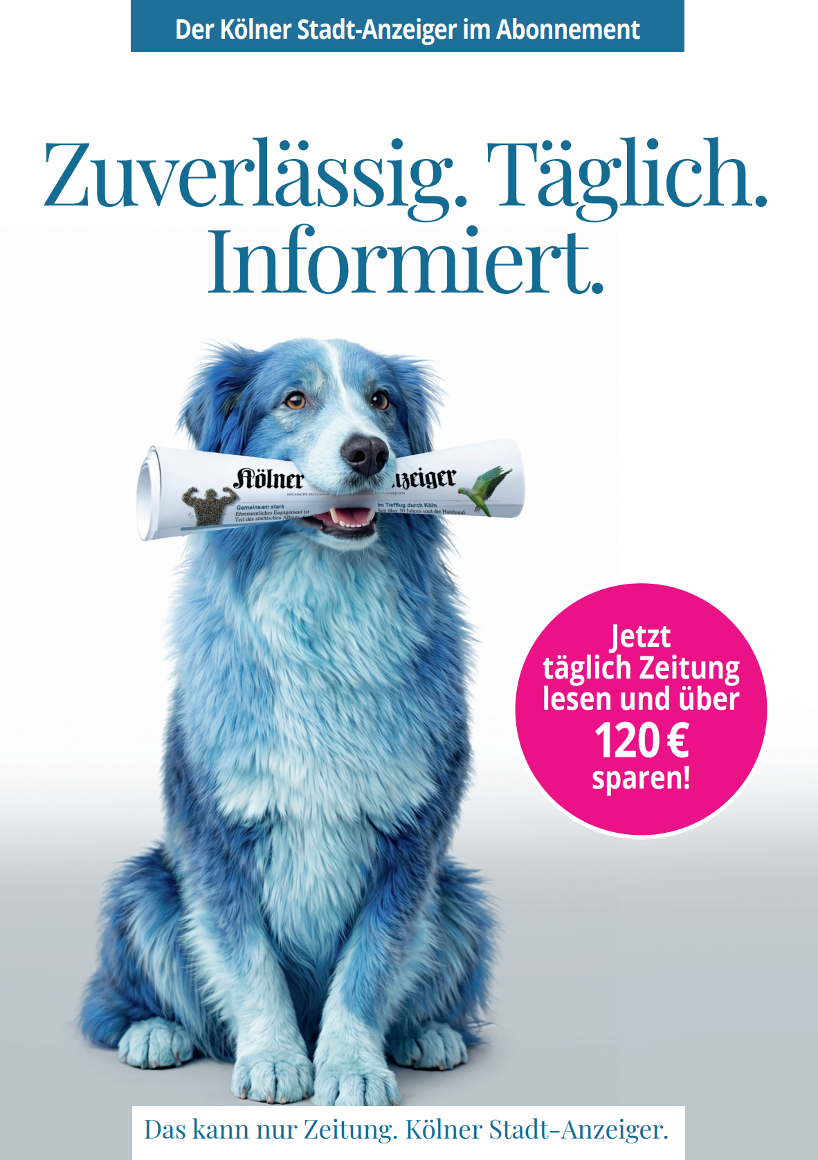 Zusteller werben Leser