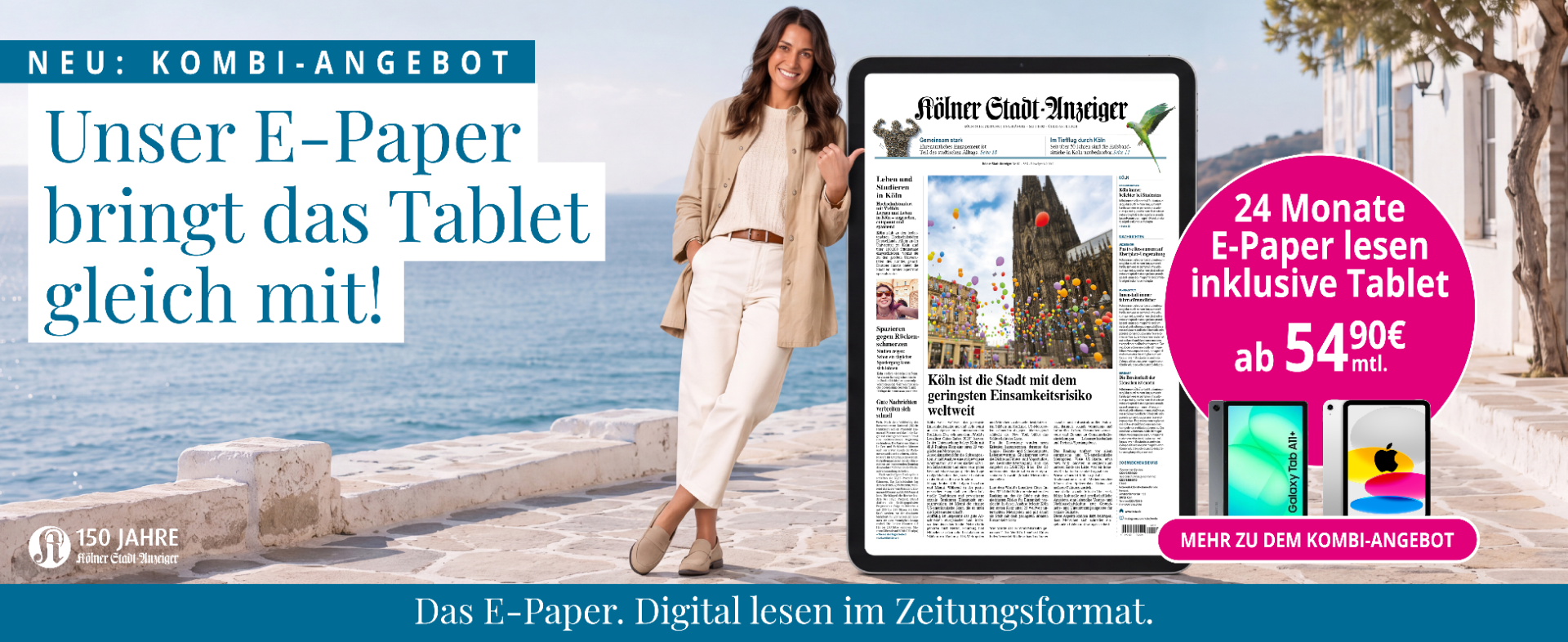 Ihr E-Paper mit Wunsch-Tablet