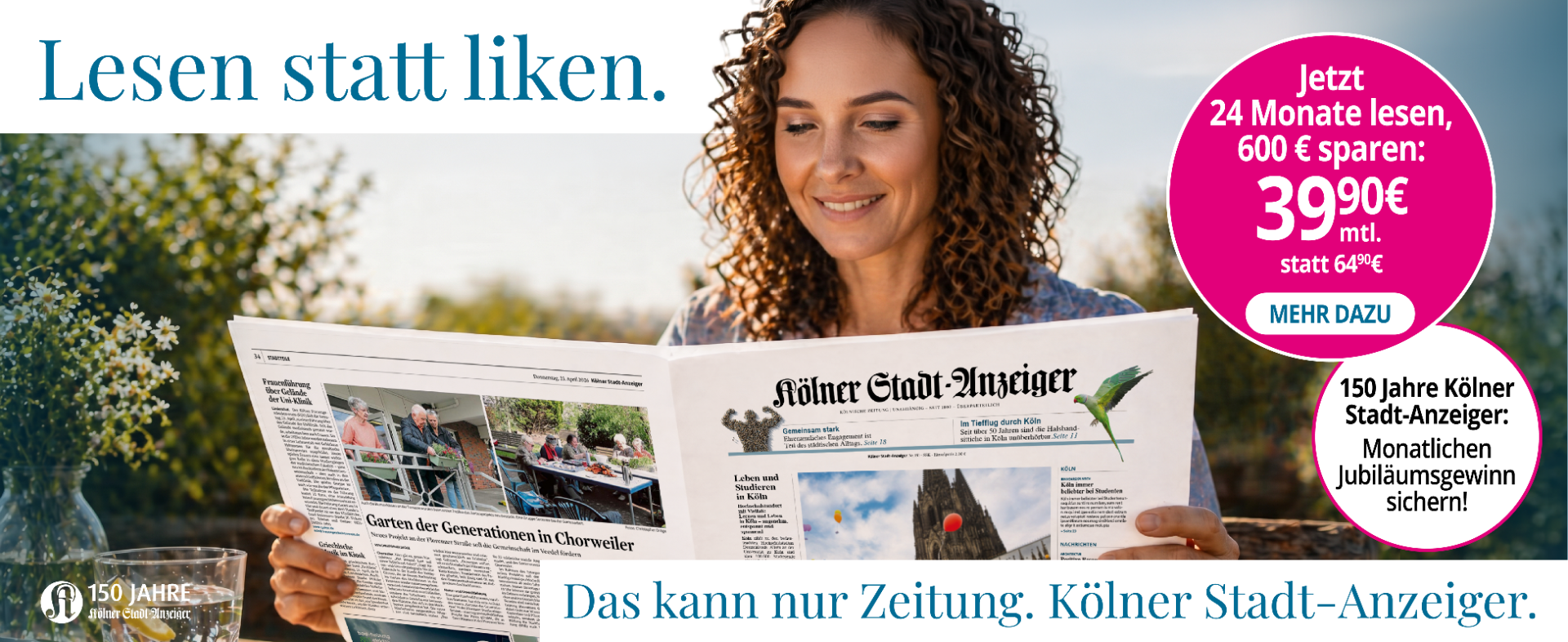Die Zeitung zum Anfassen