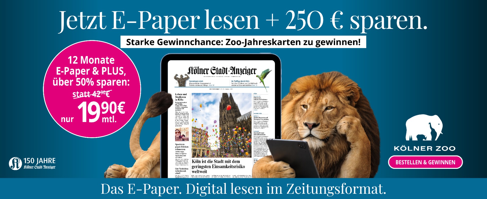 Das tierisch gute E-Paper