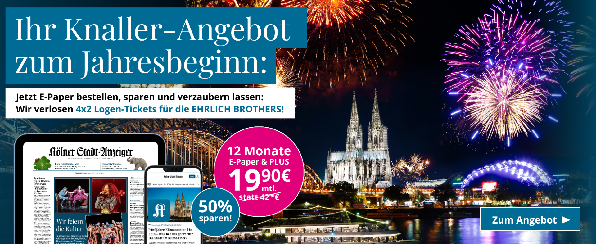 Jetzt mit dem E-Paper ins magische Jahr starten