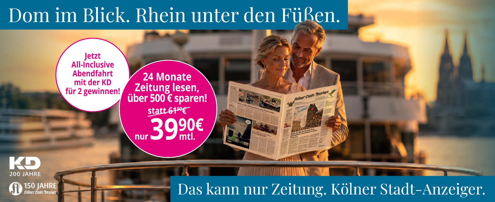 Jeden Morgen frisch gedruckt — das ist Kölner Lebensart.