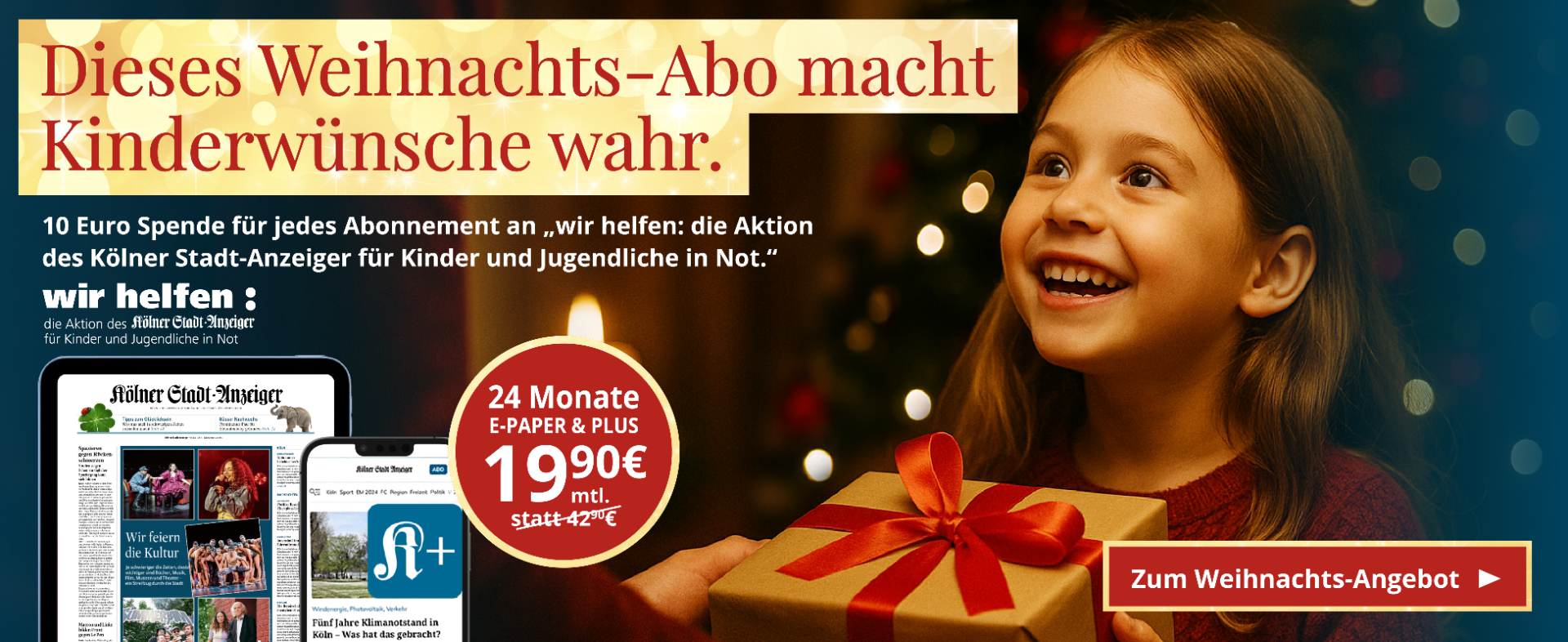 Besinnliche Weihnachtszeit mit dem E-Paper